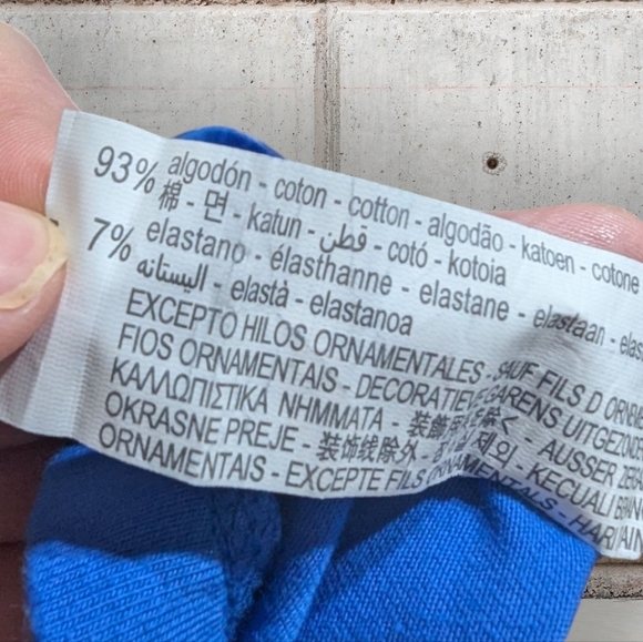 NWT Zara Blue Bike Shorts - Picture 5 of 5